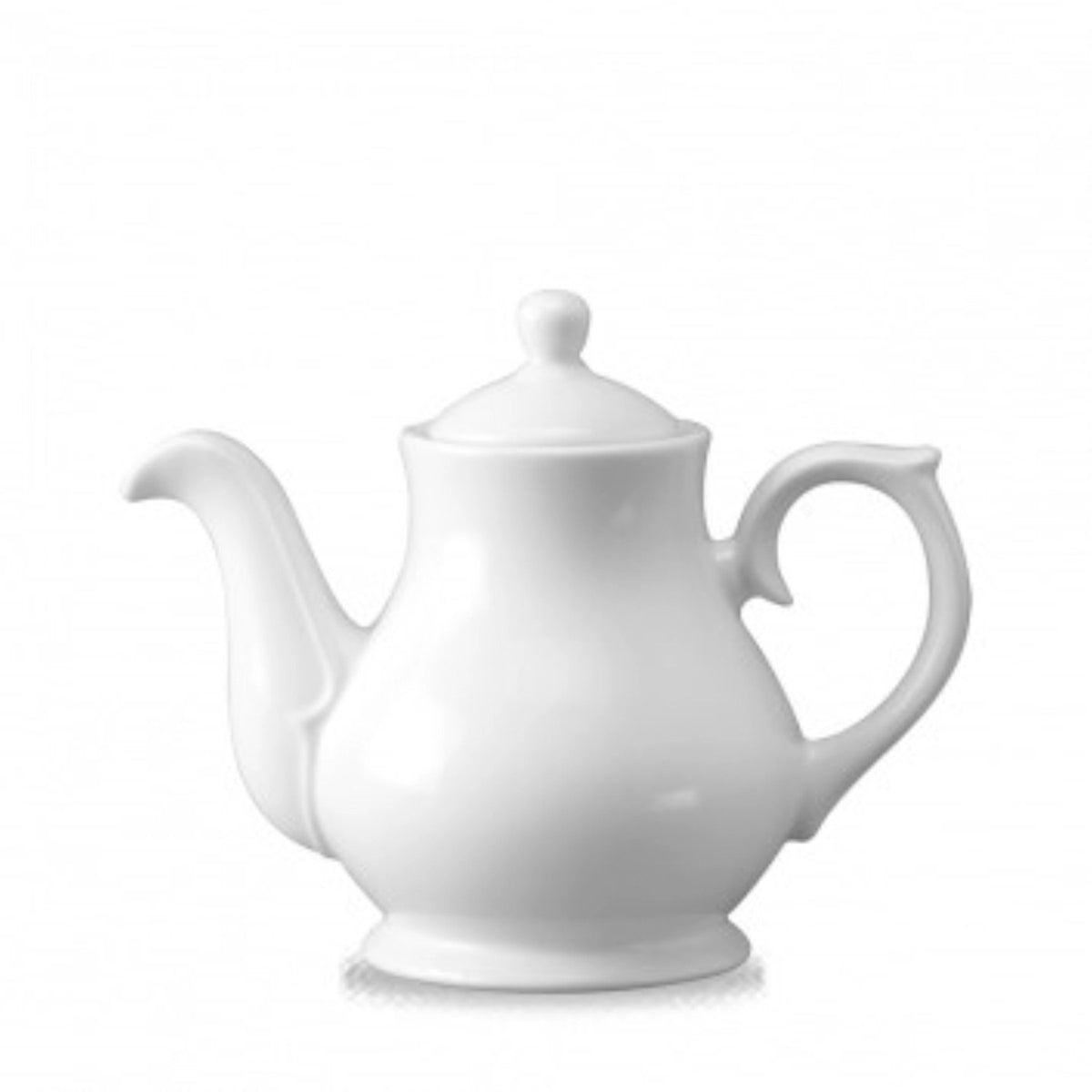 White Holloware Sandringham Tee / Kaffeekanne 85.2cl H17.5cm in Weiss präsentiert im Onlineshop von KAQTU Design AG. Kanne ist von Churchill