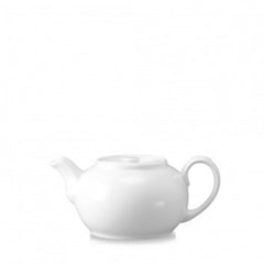 Teiera Holloware Nova bianca 42cl H8cm