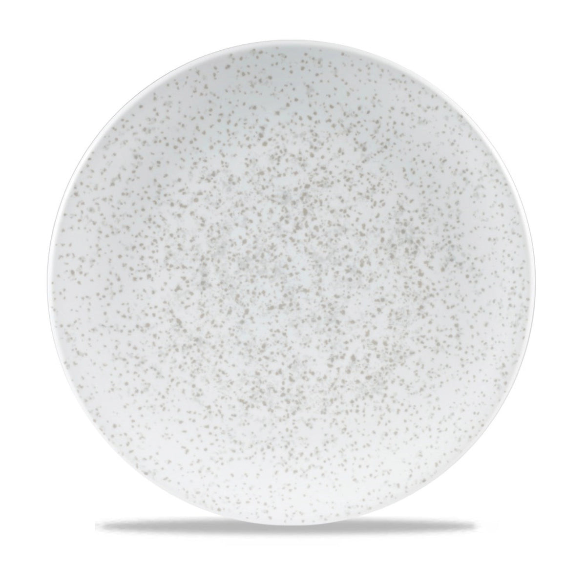 Menu Shades Caldera Chalk White Teller flach 27cm in Weiss präsentiert im Onlineshop von KAQTU Design AG. Teller ist von Churchill