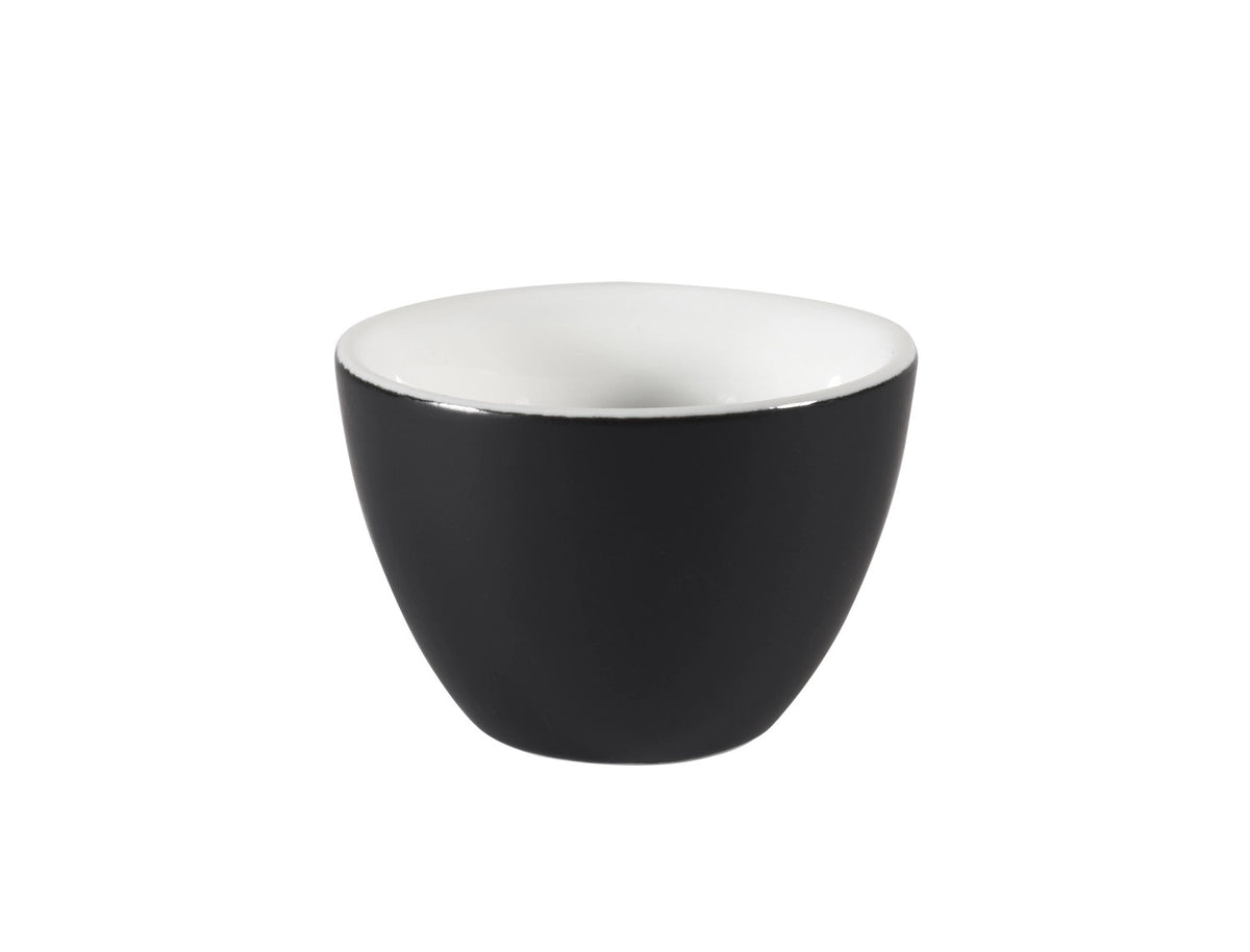 Menu Shades Ash Black Schüssel ohne Griffe 8.5cl in Schwarz präsentiert im Onlineshop von KAQTU Design AG. Schüssel ist von Churchill