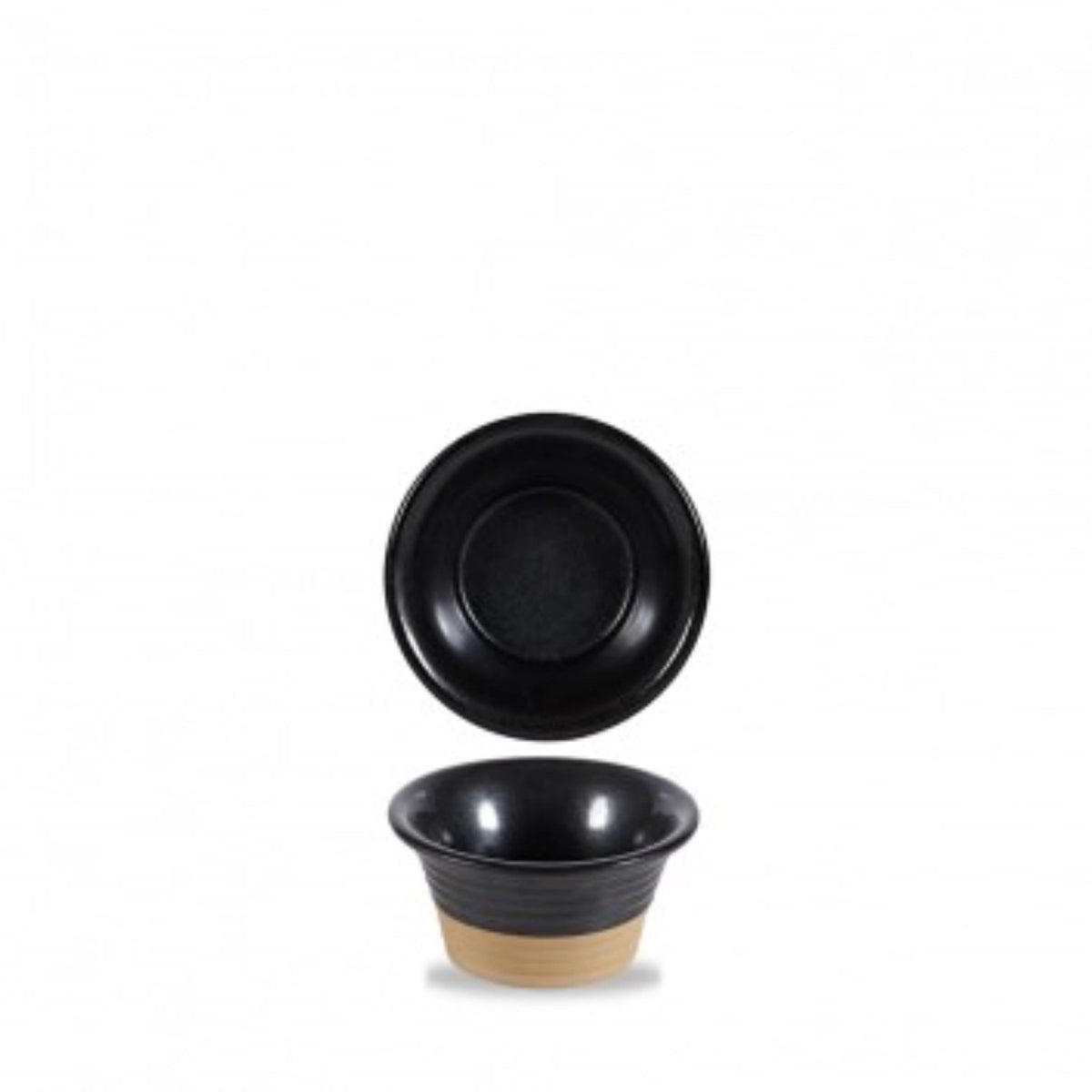 Igneous Black Schale 10cm 15cl in Schwarz präsentiert im Onlineshop von KAQTU Design AG. Schale ist von Churchill