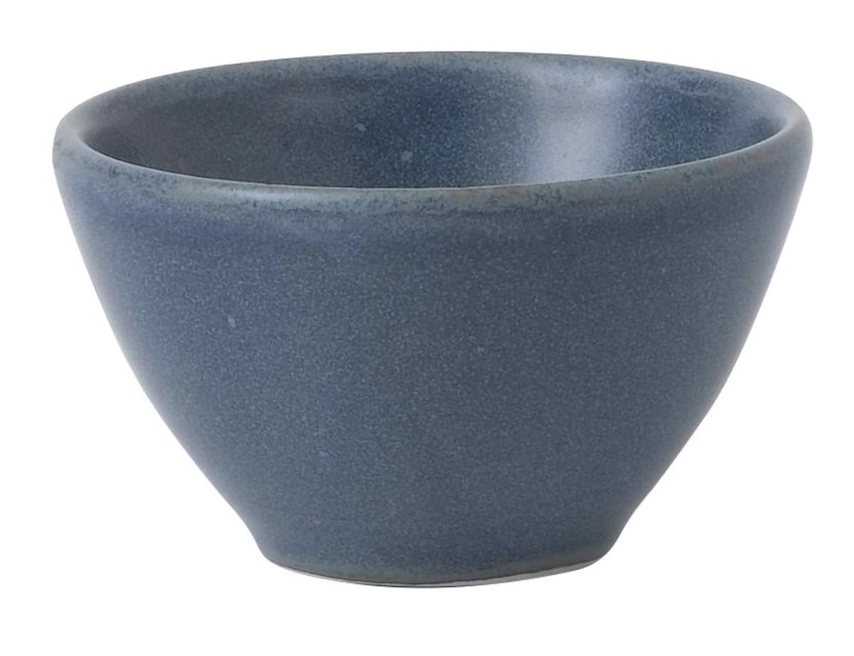 Nourish Oslo Blue Dip Schälchen 7cm 6cl in Blau präsentiert im Onlineshop von KAQTU Design AG. Schale ist von Churchill