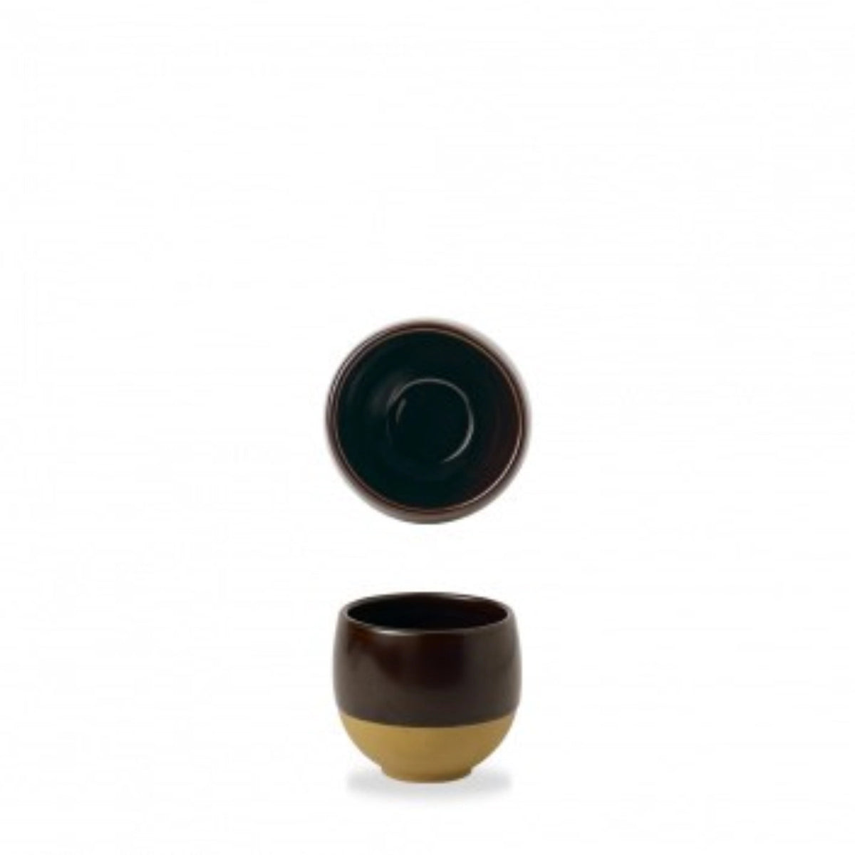 Emerge Cinnamon Brown Schüssel 31.2cl, D8.6cm H7.7cm in Braun präsentiert im Onlineshop von KAQTU Design AG. Schüssel ist von Churchill
