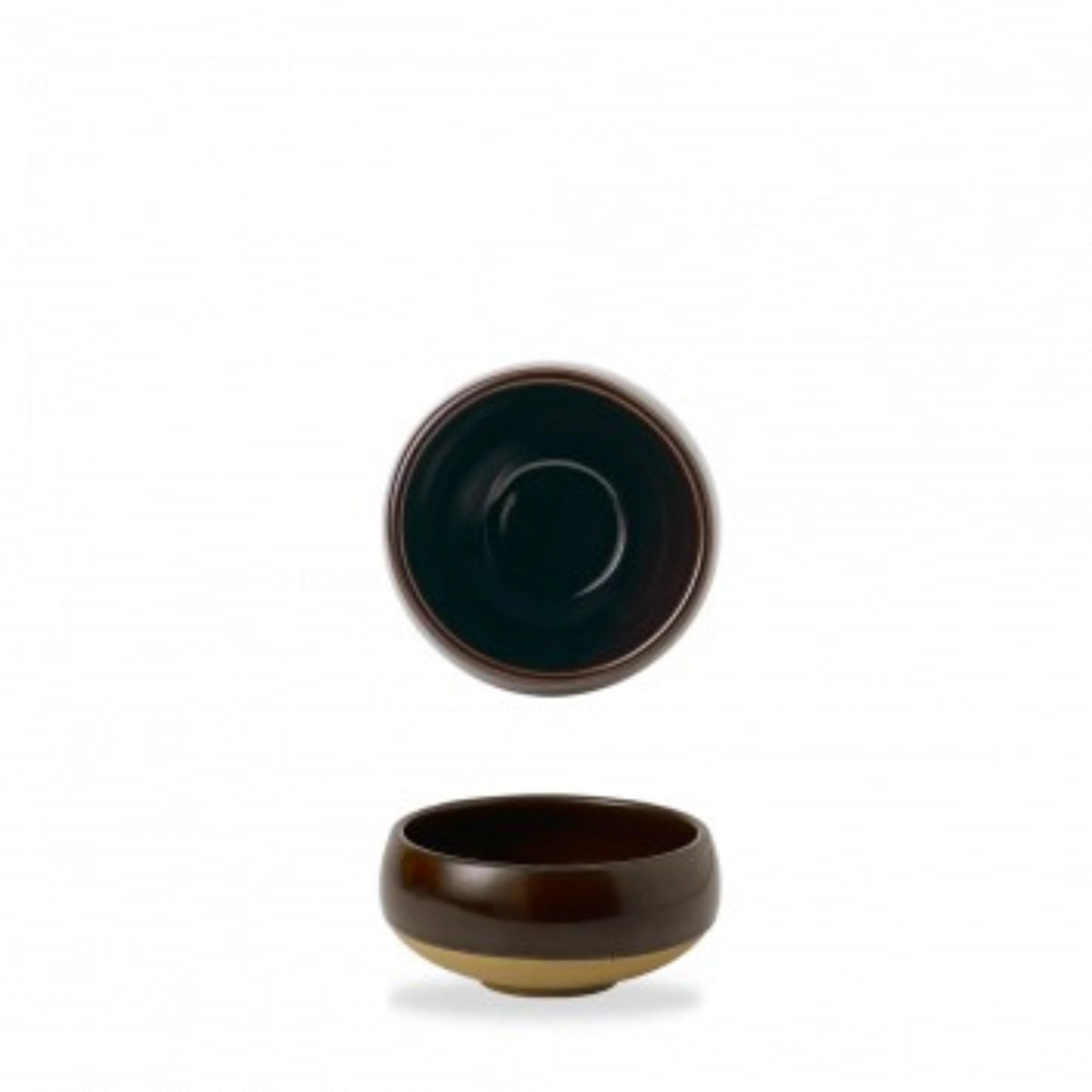 Emerge Cinnamon Brown Schüssel 45.4cl, D12cm H5.9cm in Braun präsentiert im Onlineshop von KAQTU Design AG. Schüssel ist von Churchill