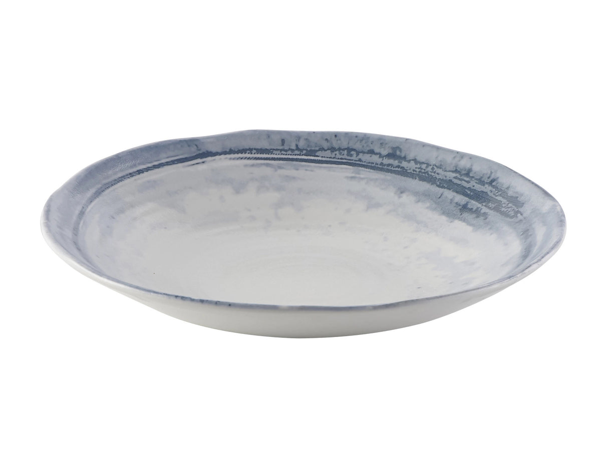 The Makers Coll. Finca Limestone Organic Teller tief  27.9cm in Blau präsentiert im Onlineshop von KAQTU Design AG. Teller ist von Churchill