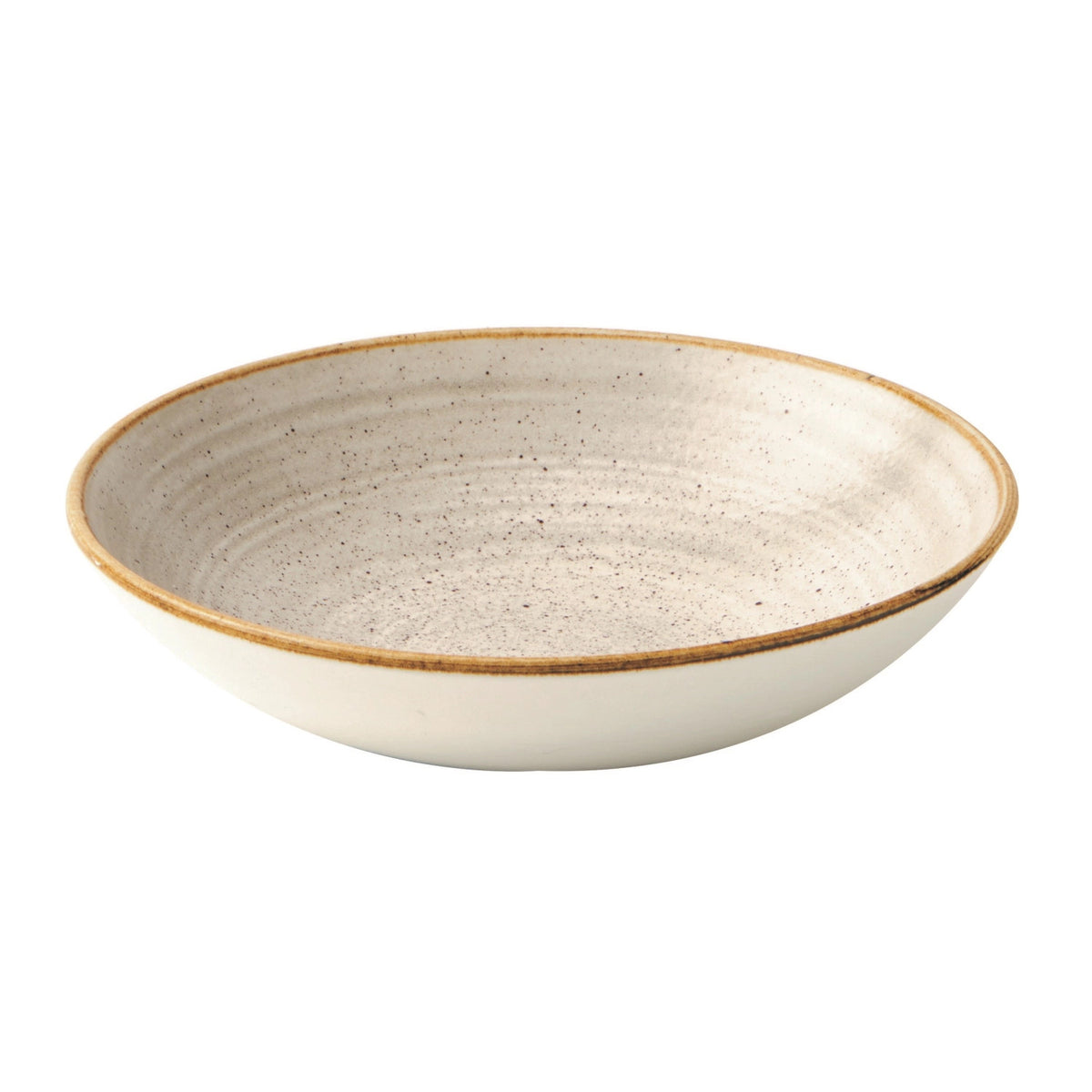 Stonecast Raw Grey Coupe Teller tief 18.2cm, 42.6cl in Grau präsentiert im Onlineshop von KAQTU Design AG. Teller ist von Churchill