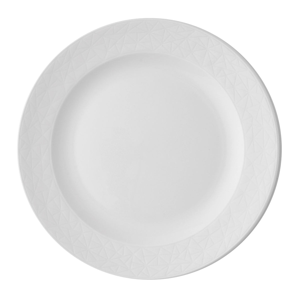 Alchemy Abstract Teller flach 23cm in Weiss präsentiert im Onlineshop von KAQTU Design AG. Teller ist von Churchill