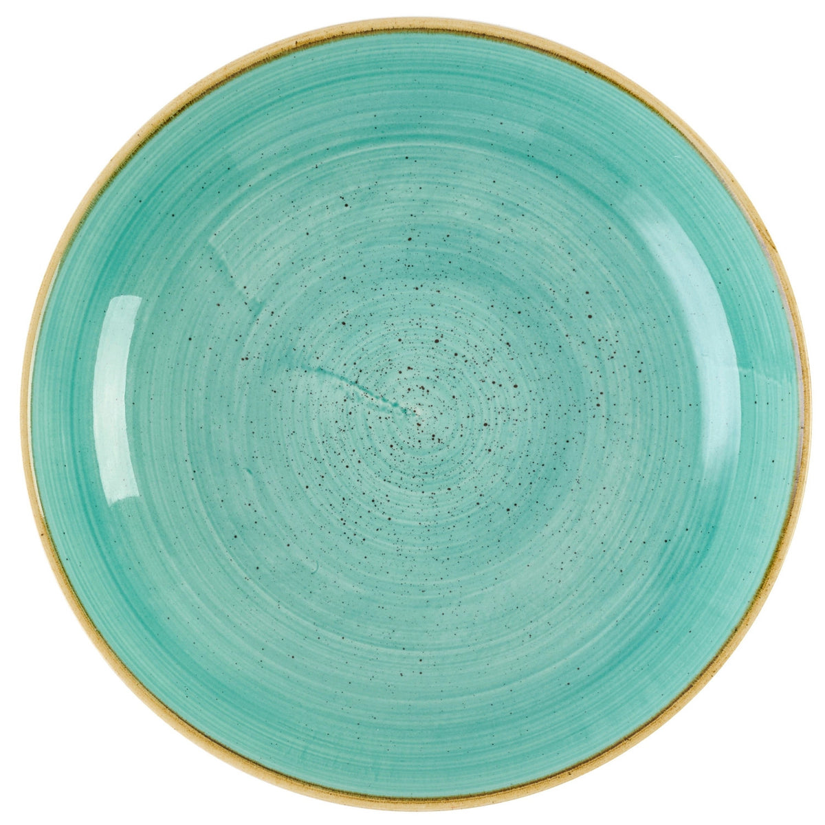 Stonecast Mint Coupe Teller Tief 18.2cm in Blau präsentiert im Onlineshop von KAQTU Design AG. Teller ist von Churchill
