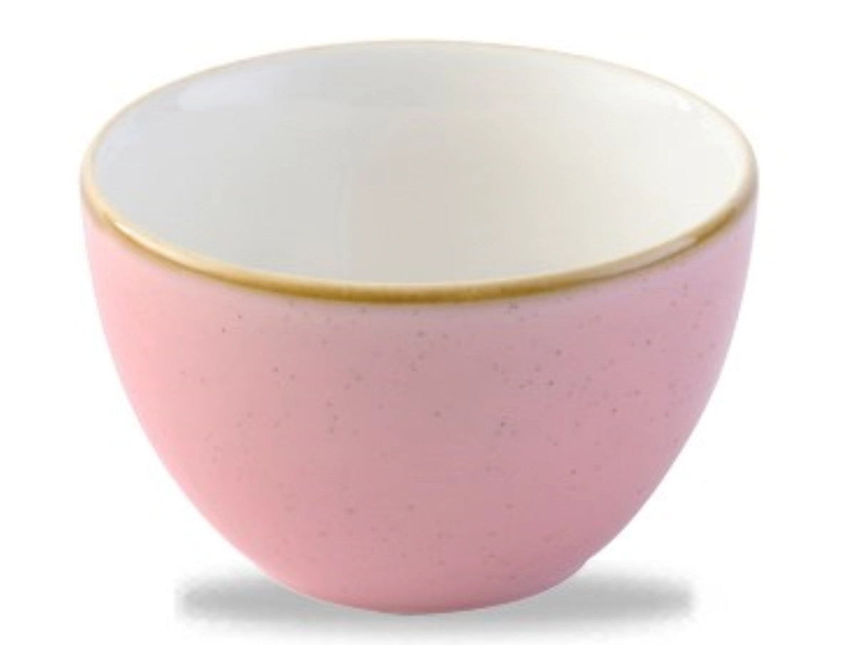 Stonecast Beverage Petal Pink Zuckerschale 22.7cl H6.2 cm in Pink präsentiert im Onlineshop von KAQTU Design AG. Schale ist von Churchill