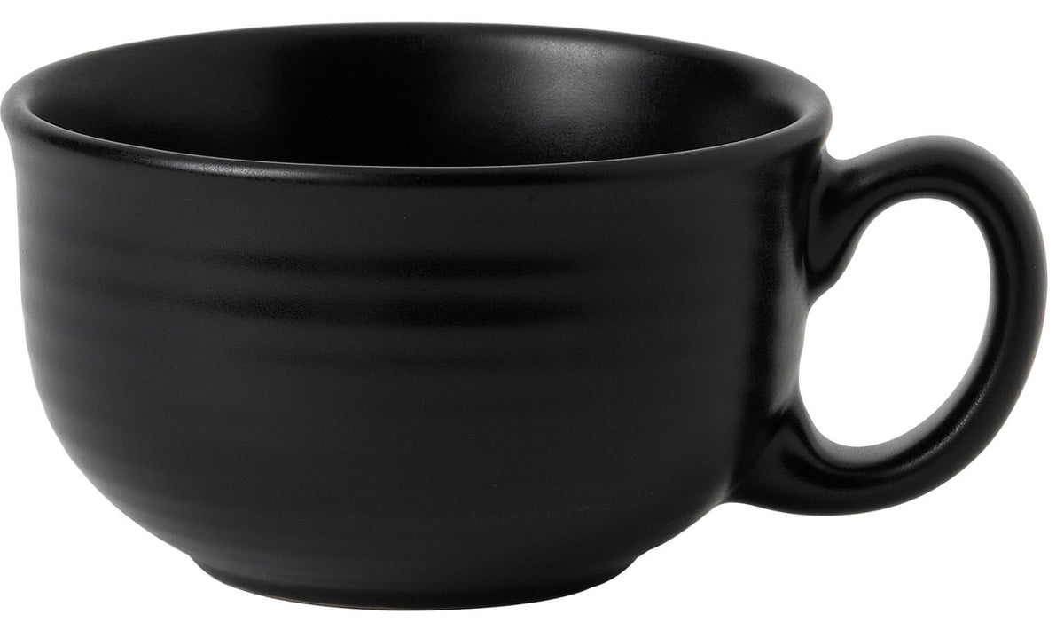 Evo Jet Tee- und Kaffeetasse H5.5cm 23cl in Schwarz präsentiert im Onlineshop von KAQTU Design AG. Kaffeetassen ist von Churchill