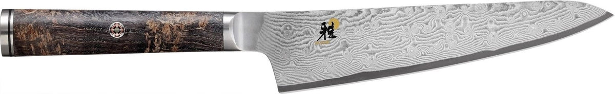 MIYABI 5000MCD 67 BLACK Shotoh, Ahorn, 130mm in Schwarz präsentiert im Onlineshop von KAQTU Design AG. Damastmesser ist von Miyabi