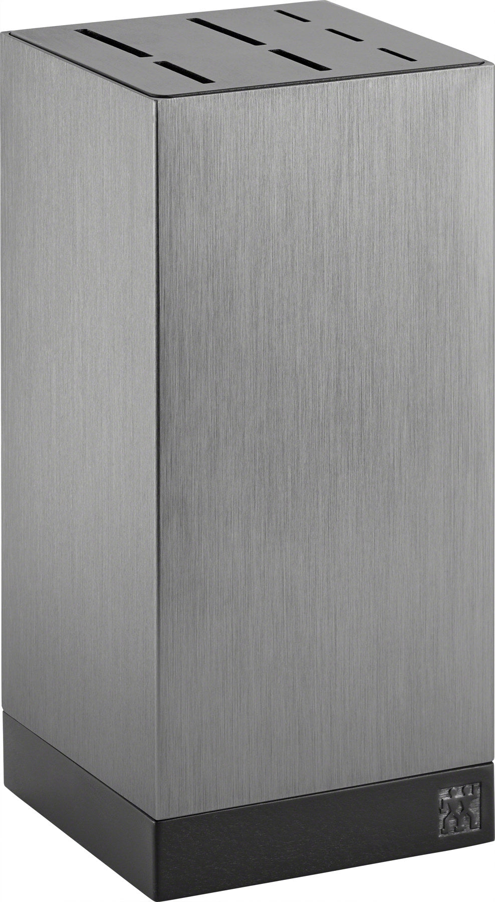 ZWILLING Messerblock Aluminium, leer 25x12x12 cm in Schwarz präsentiert im Onlineshop von KAQTU Design AG. Messerblock ist von Zwilling Kitchen