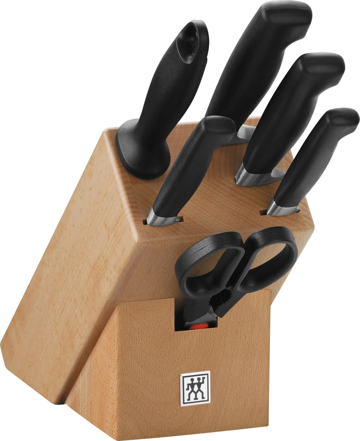 Four Star Messerblock, natur, 7-tlg. in Braun präsentiert im Onlineshop von KAQTU Design AG. Messerblock ist von Zwilling Kitchen