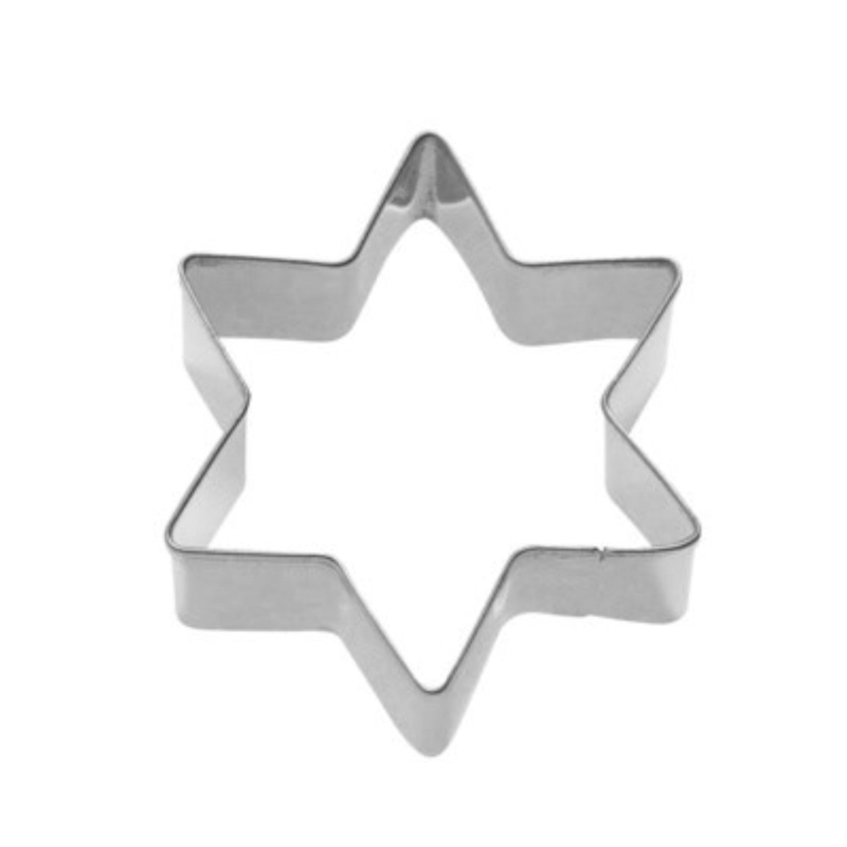 3 Stk. Terrassen-Ausstechformen Stern, 4,5,6cm in Silber präsentiert im Onlineshop von KAQTU Design AG. Ausstecher ist von Westmark
