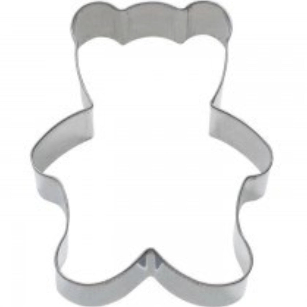 Ausstechform Bärchen, 8cm in Silber präsentiert im Onlineshop von KAQTU Design AG. Ausstecher ist von Westmark