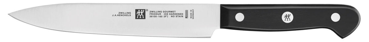 ZWILLING Gourmet Fleischmesser, 160 mm in Schwarz präsentiert im Onlineshop von KAQTU Design AG. Küchenmesser ist von Zwilling Kitchen