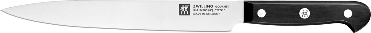 ZWILLING Gourmet Fleischmesser, 200 mm in Schwarz präsentiert im Onlineshop von KAQTU Design AG. Küchenmesser ist von Zwilling Kitchen