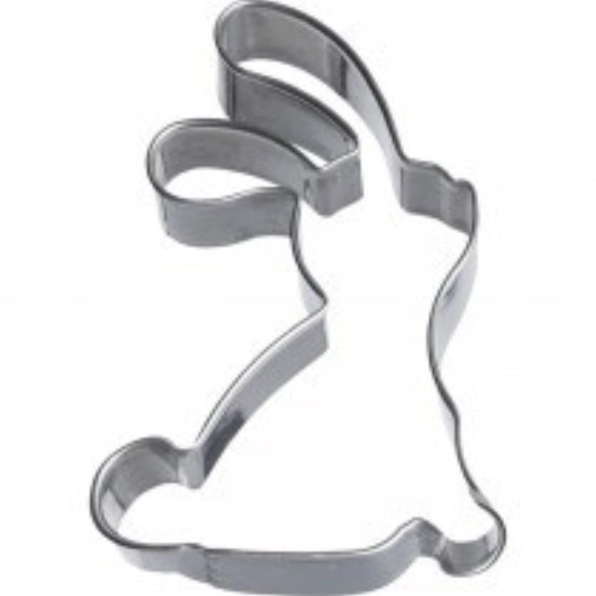 Ausstechform Hase Schlappohr, 9,5cm in Silber präsentiert im Onlineshop von KAQTU Design AG. Ausstecher ist von Westmark