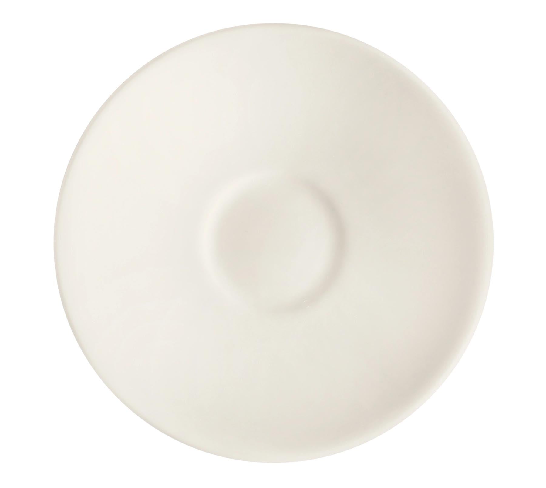New Bone Gourmet Espresso Untertasse in Weiss präsentiert im Onlineshop von KAQTU Design AG. Kaffeetassen ist von Royale