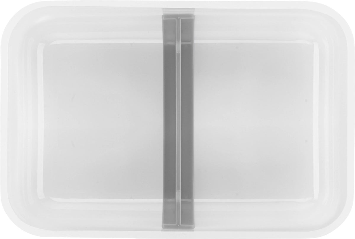 Vakuum-Lunchbox flach L, Kunststoff, 21.7x14.6x6.5 cm - 1.0L in Transparent präsentiert im Onlineshop von KAQTU Design AG. Snackbox ist von Zwilling Kitchen