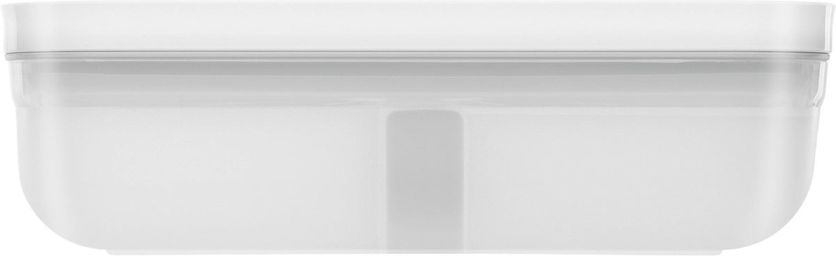 Vakuum-Lunchbox flach L, Kunststoff, 21.7x14.6x6.5 cm - 1.0L in Transparent präsentiert im Onlineshop von KAQTU Design AG. Snackbox ist von Zwilling Kitchen