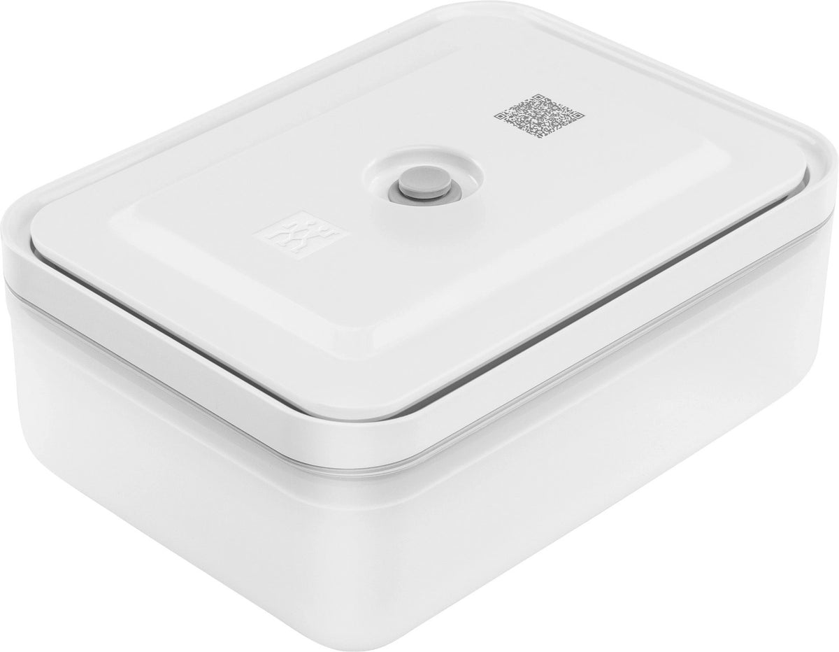 Vakuum-Kühlschrankbox, Kunststoff, 24.1x18.1x9.7 cm - 2L in Weiss präsentiert im Onlineshop von KAQTU Design AG. Kühltasche ist von Zwilling Kitchen
