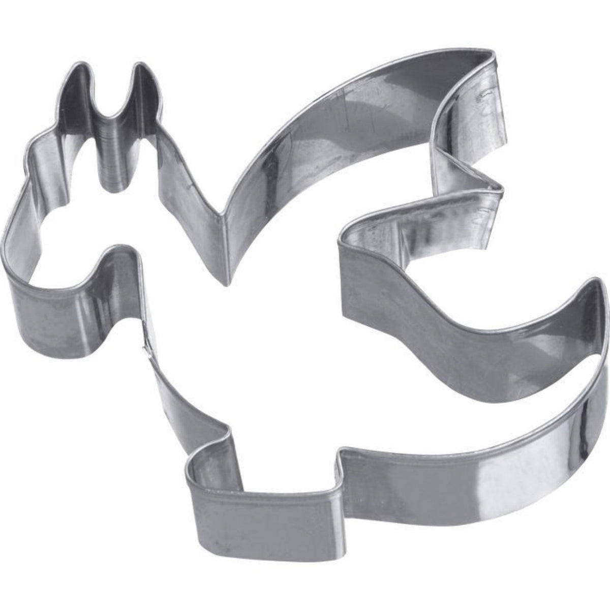 Ausstechform Drache mit Flügel, 6cm in Silber präsentiert im Onlineshop von KAQTU Design AG. Ausstecher ist von Westmark