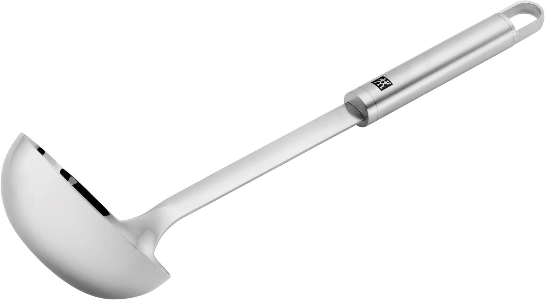 Pro Suppenlöffel in Silber präsentiert im Onlineshop von KAQTU Design AG. Kochbesteck ist von Zwilling