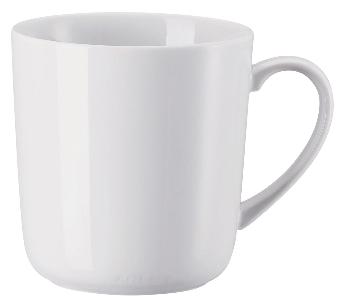 Form 1382 weiss Becher mit Henkel gross 0.38 L in Weiss präsentiert im Onlineshop von KAQTU Design AG. Tasse ist von Rosenthal