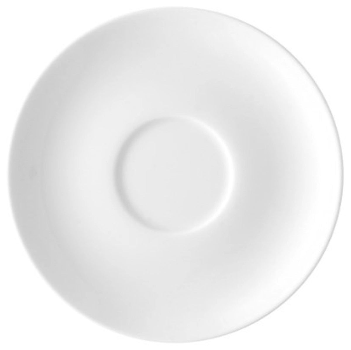 Form 1382 weiss Café au lait Tee - Untertasse 15cm in Weiss präsentiert im Onlineshop von KAQTU Design AG. Tasse ist von Rosenthal