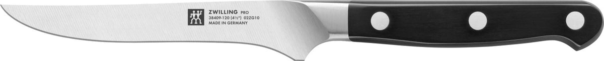 Zwilling Pro 4er Set Steakmesser Pro in Schwarz präsentiert im Onlineshop von KAQTU Design AG. Küchenmesser ist von Zwilling Kitchen