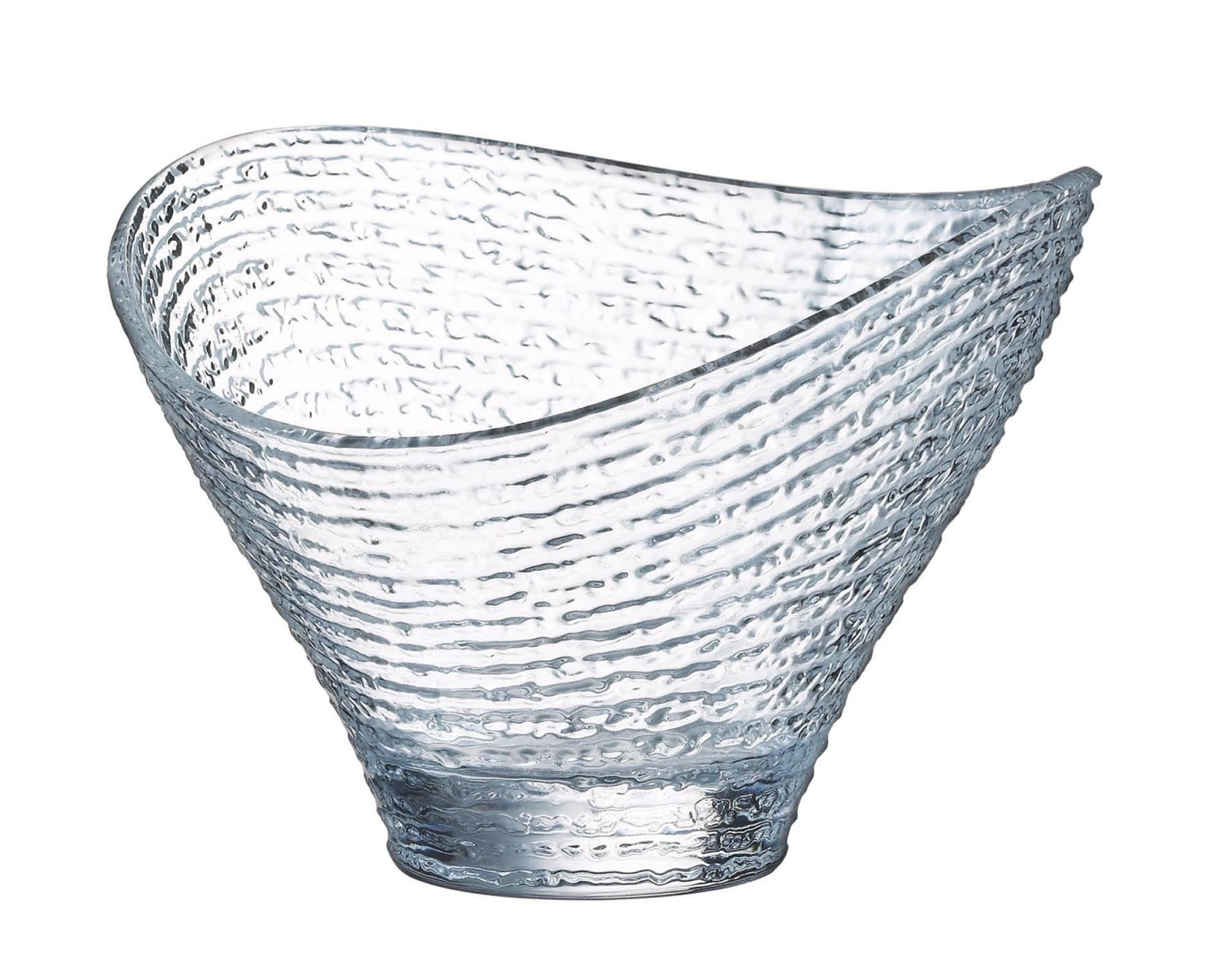 Elegante Jazzed Frozen Dessert Schale aus transparentem Material, ideal für Desserts. Maße: 0.25lt, D12.5cm, H9.2cm. Perfekt für stilvolle Anlässe.
