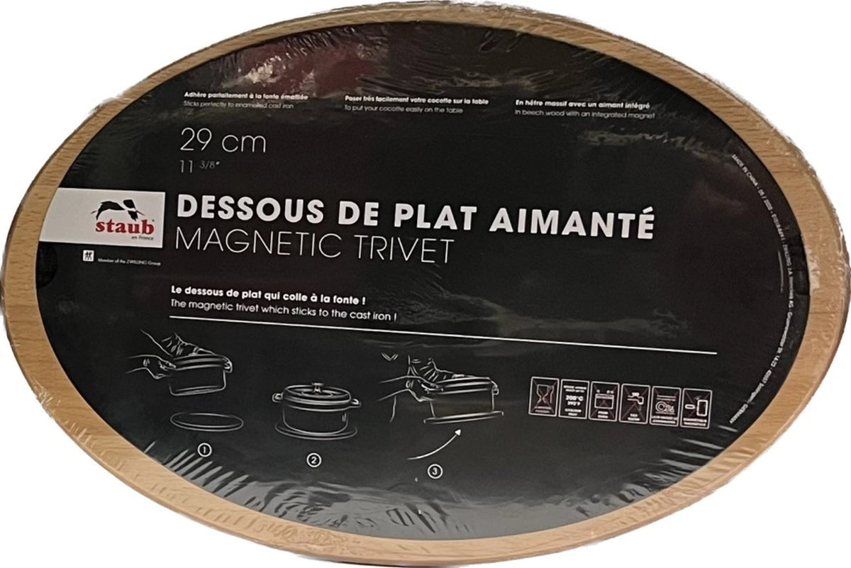 Untersetzer magnetisch in Braun präsentiert im Onlineshop von KAQTU Design AG. Tischset ist von Staub