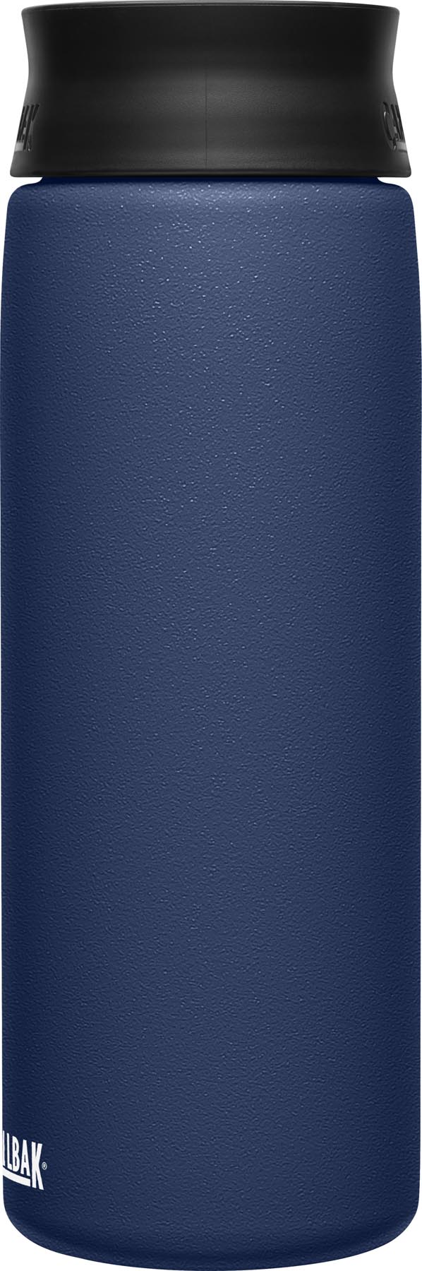 Stylische Camelbak Thermosflasche Hot Cap V.I 0.6l in elegantem Navy-Blau, ideal für heiße und kalte Getränke unterwegs.