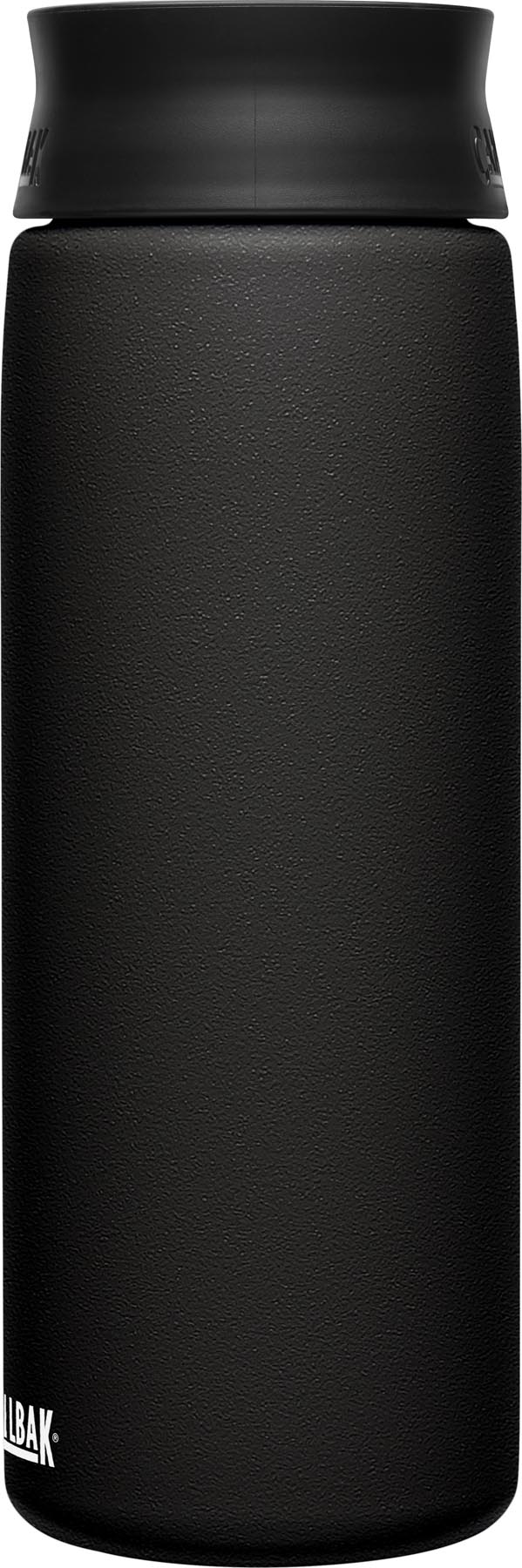 Schwarze Camelbak Hot Cap V.I 0.6l Thermosflasche, ideal für heiße und kalte Getränke, stilvolles Design für unterwegs.