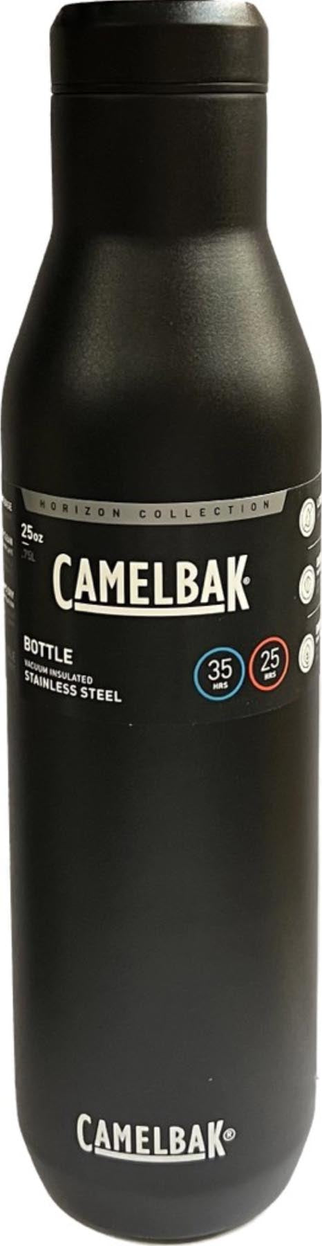 Schwarze Horizon V.I. Thermosflasche von Camelbak, 0.75l, ideal für unterwegs, stilvolles Design und hohe Funktionalität.