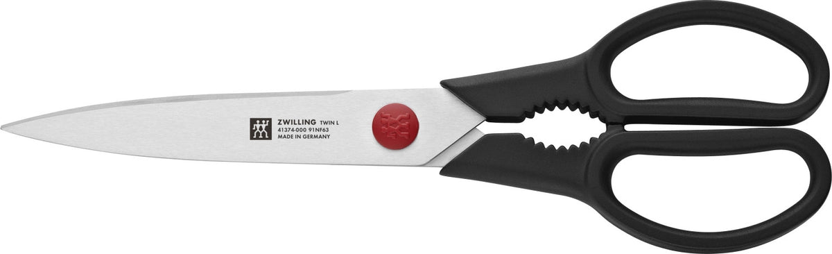 Twin L Vielzweckschere, 230mm in Schwarz präsentiert im Onlineshop von KAQTU Design AG. Haushaltshilfen ist von Zwilling Kitchen