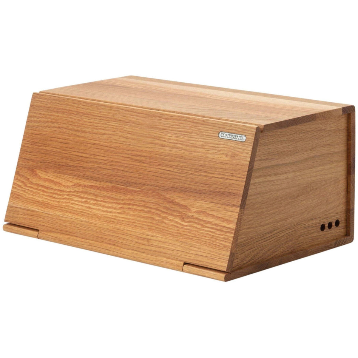 Eiche Brotkasten, 40x26x18.5cm in Braun präsentiert im Onlineshop von KAQTU Design AG. Brotsack ist von Continenta
