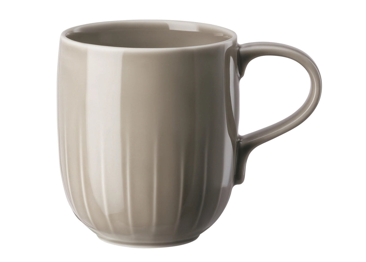 Joyn grau Becher mit Henkel 0.42 L, 8.5x10cm in Silber präsentiert im Onlineshop von KAQTU Design AG. Espressotassen ist von Rosenthal