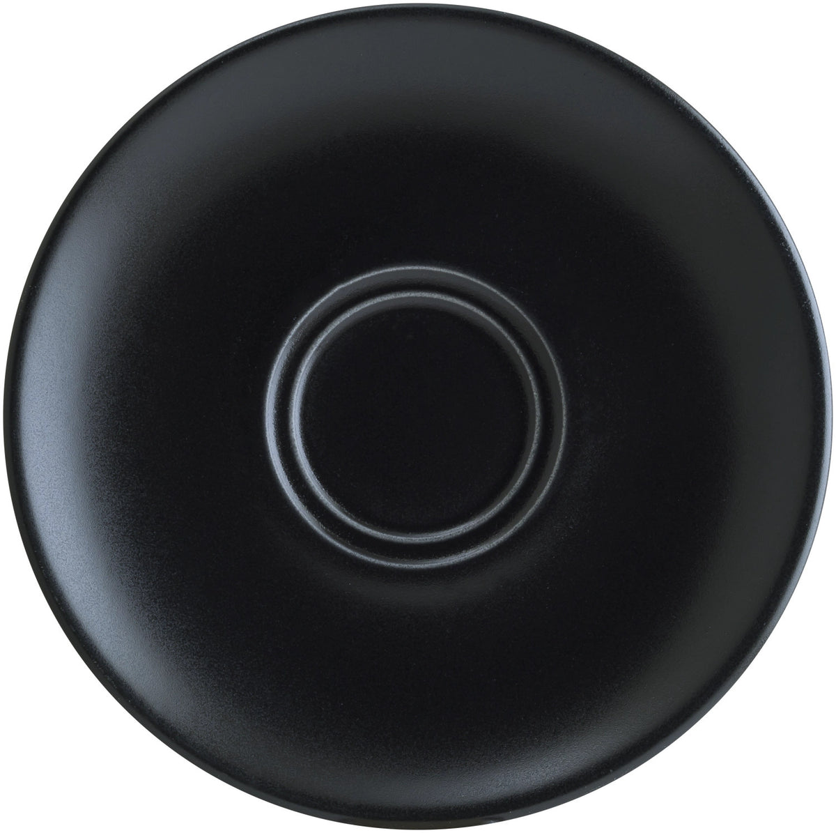 Notte Gourmet Kaffee Untertasse D16cm in Schwarz präsentiert im Onlineshop von KAQTU Design AG. Espressotassen ist von Bonna