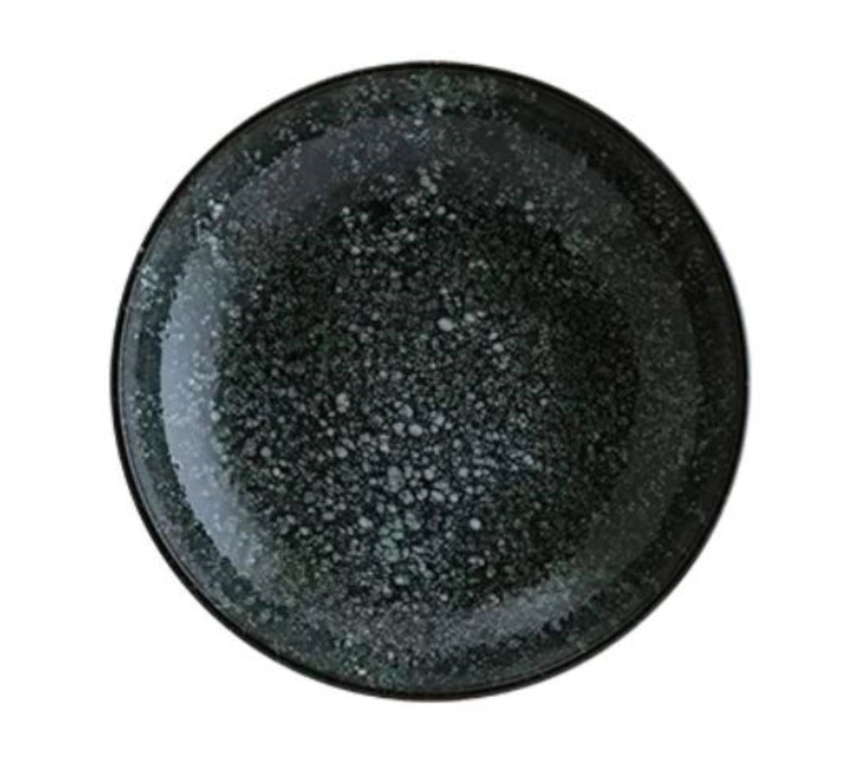 Cosmos Black Bloom Teller tief 25cm 1.3l in Schwarz präsentiert im Onlineshop von KAQTU Design AG. Teller ist von Bonna
