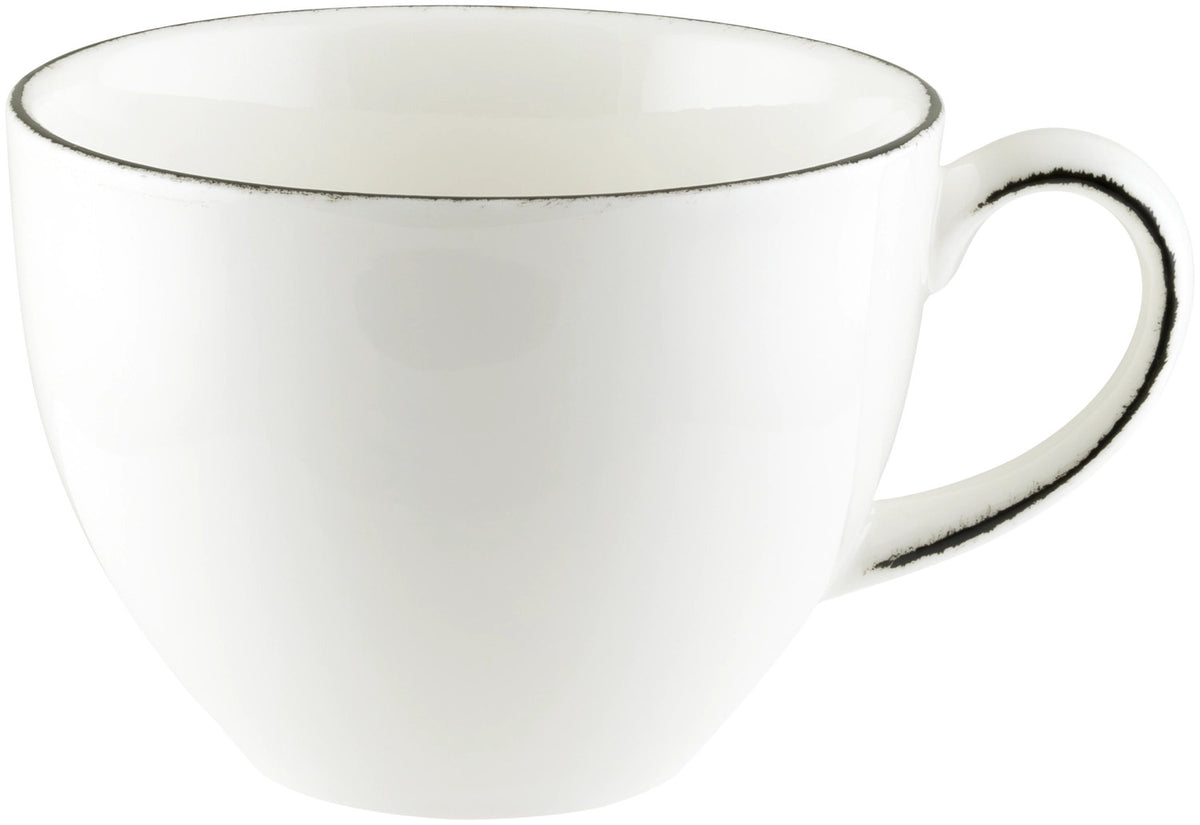 Retro Black Rita Kaffeetasse 230ml weiss in Weiss präsentiert im Onlineshop von KAQTU Design AG. Espressotassen ist von Bonna