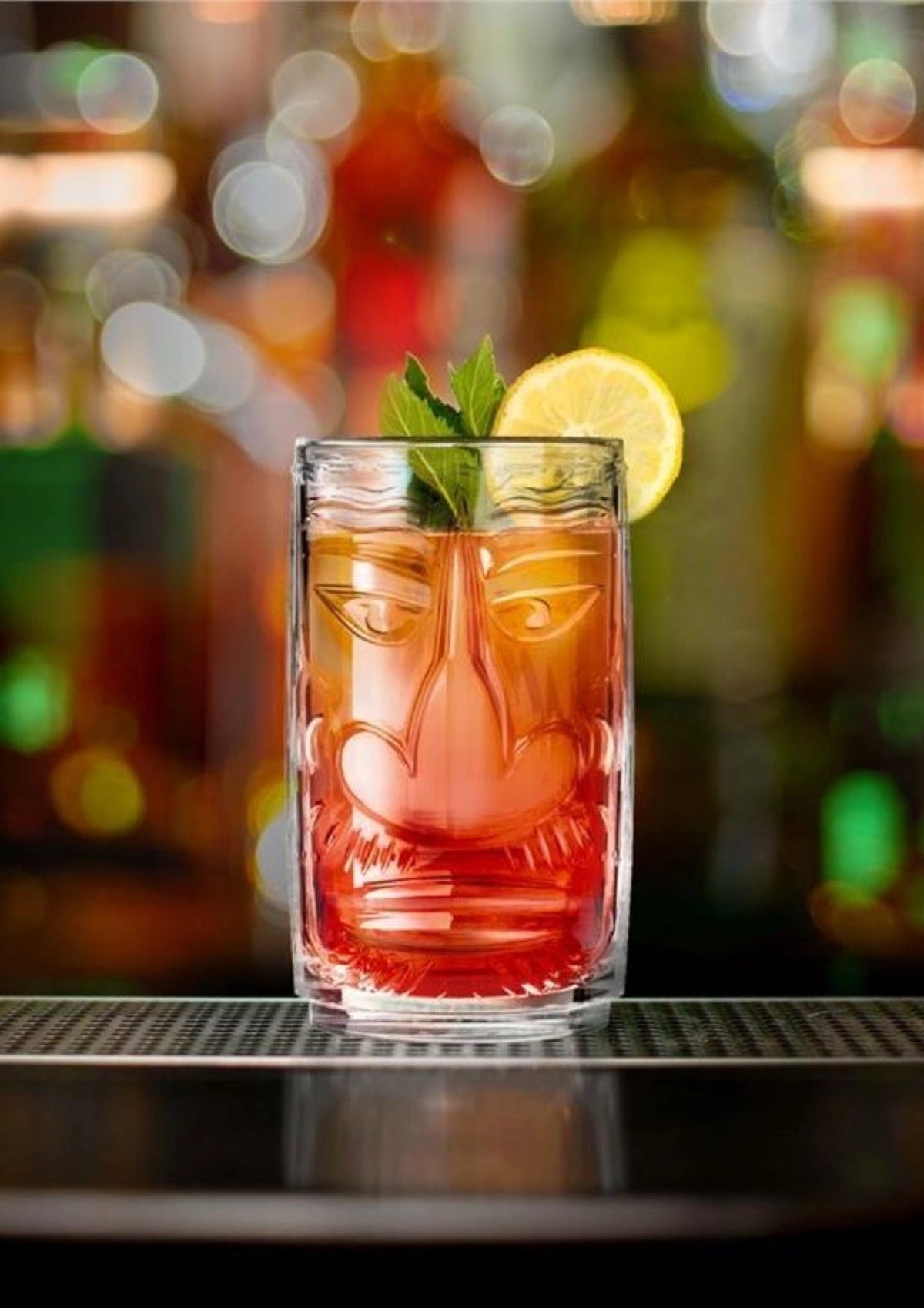 4er Set Tiki Sardinia Tumbler in Transparent präsentiert im Onlineshop von KAQTU Design AG. Küchenhelfer ist von RCR