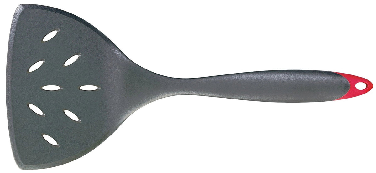 Bratenschaufel gelocht 28.5cm Fiberglas in Schwarz präsentiert im Onlineshop von KAQTU Design AG. Kochbesteck ist von Cuisipro