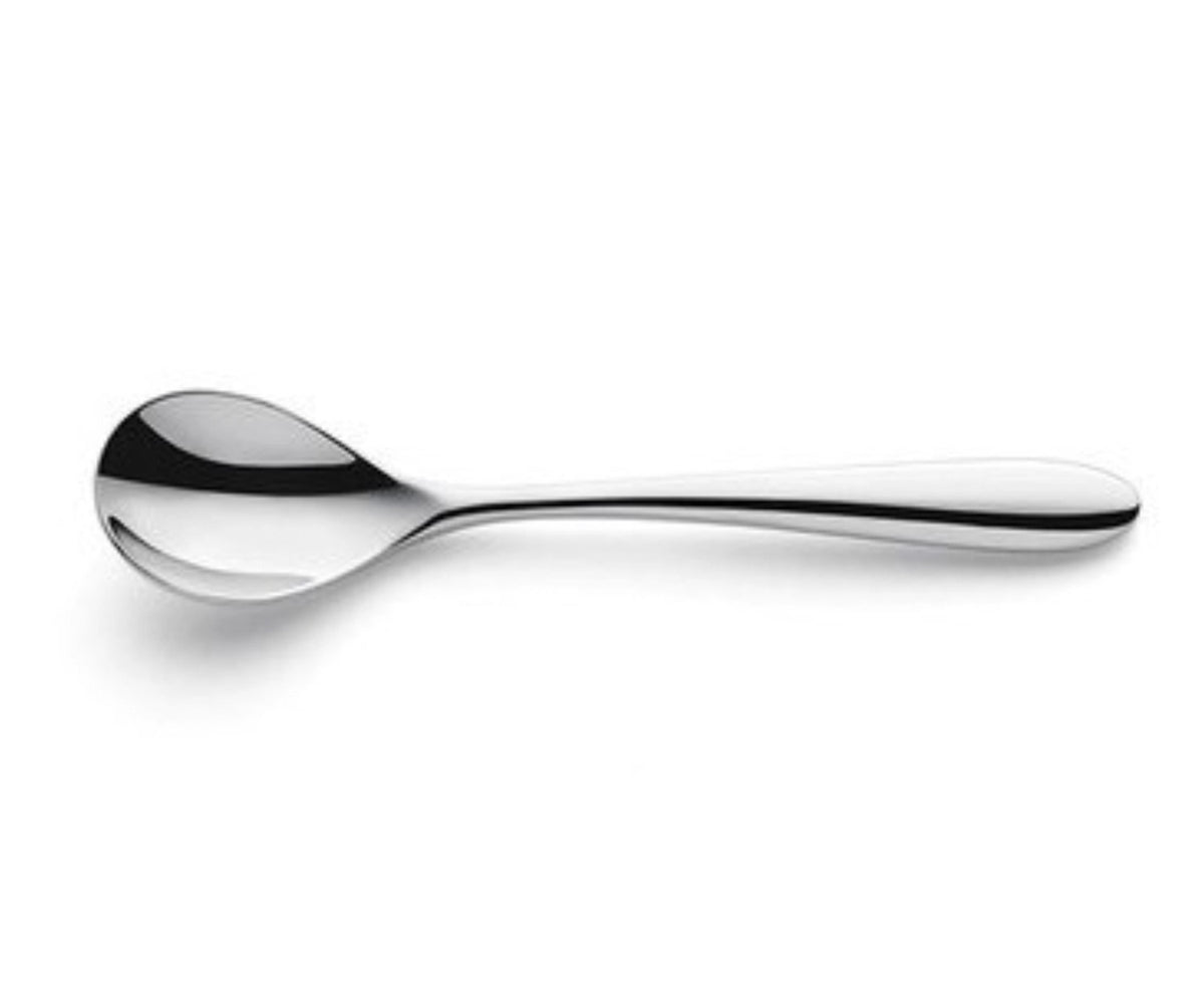 Cuba Mokkalöffel 18/10, hochglänzend in Silber präsentiert im Onlineshop von KAQTU Design AG. Besteck ist von Amefa