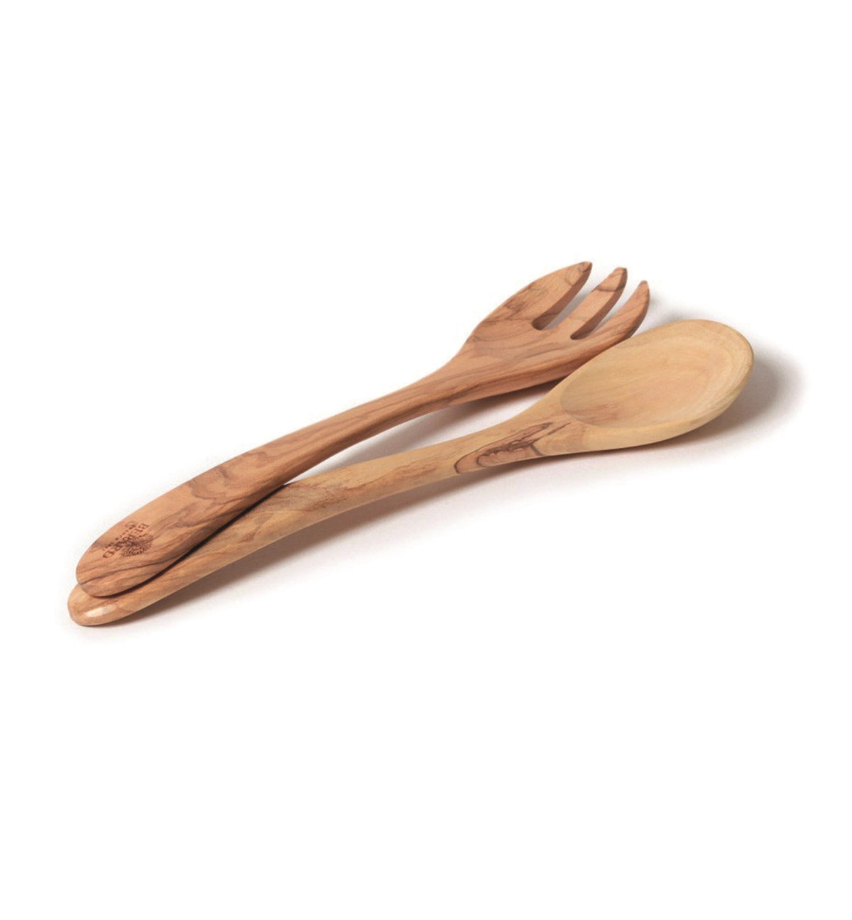 Salatbesteck PROVENÇAL Olivenholz, 30 cm in Braun präsentiert im Onlineshop von KAQTU Design AG. Salatzubehör ist von Bérard