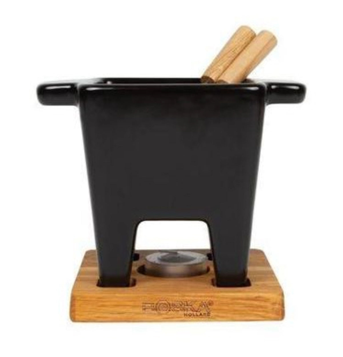 Tapas Fondue Nero 200ml in Schwarz präsentiert im Onlineshop von KAQTU Design AG. Fondue/Raclette ist von Boska