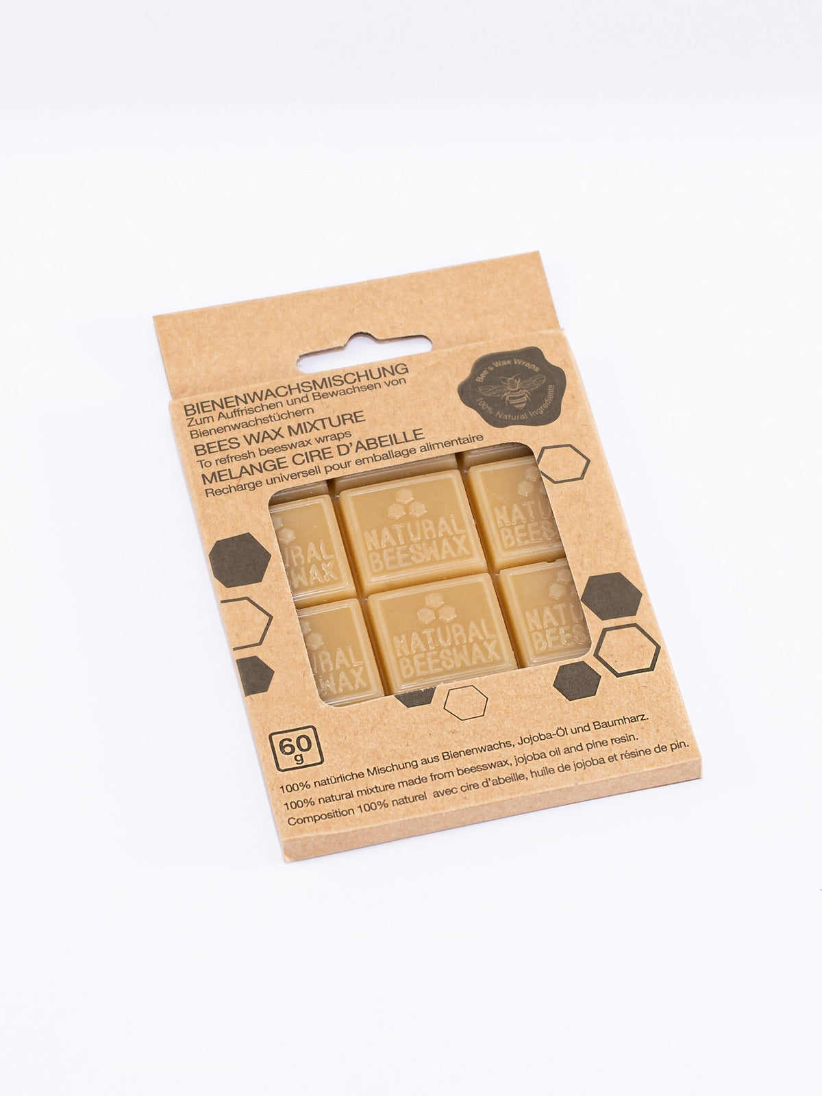Bienenwachs - Nachwachsset (do it yourself) in Beige präsentiert im Onlineshop von KAQTU Design AG. Küchenhelfer ist von Nuts Innovations