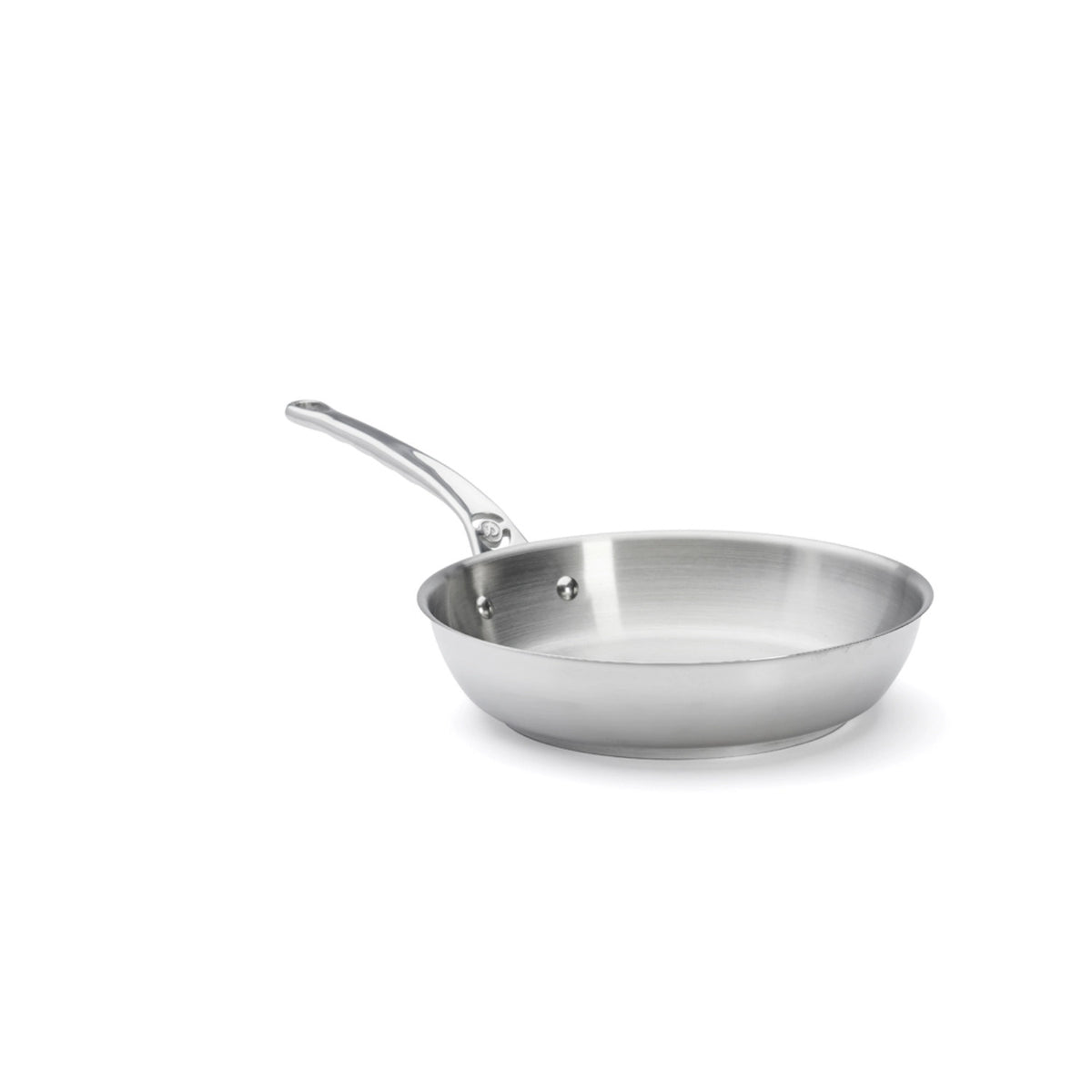 MILADY Bratpfanne unbeschichtet Ø 24cm, Induktion in Silber präsentiert im Onlineshop von KAQTU Design AG. Bratpfanne ist von de Buyer