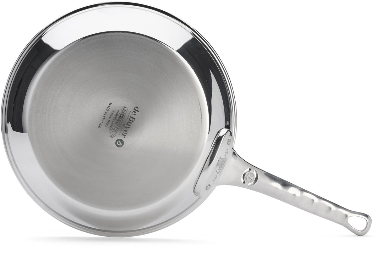 AFFINITY Bratpfanne unbeschichtet Ø 24cm, Induktion in Silber präsentiert im Onlineshop von KAQTU Design AG. Bratpfanne ist von de Buyer